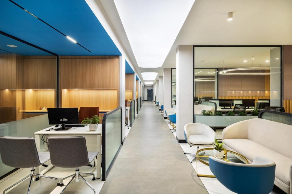 travel office interior design