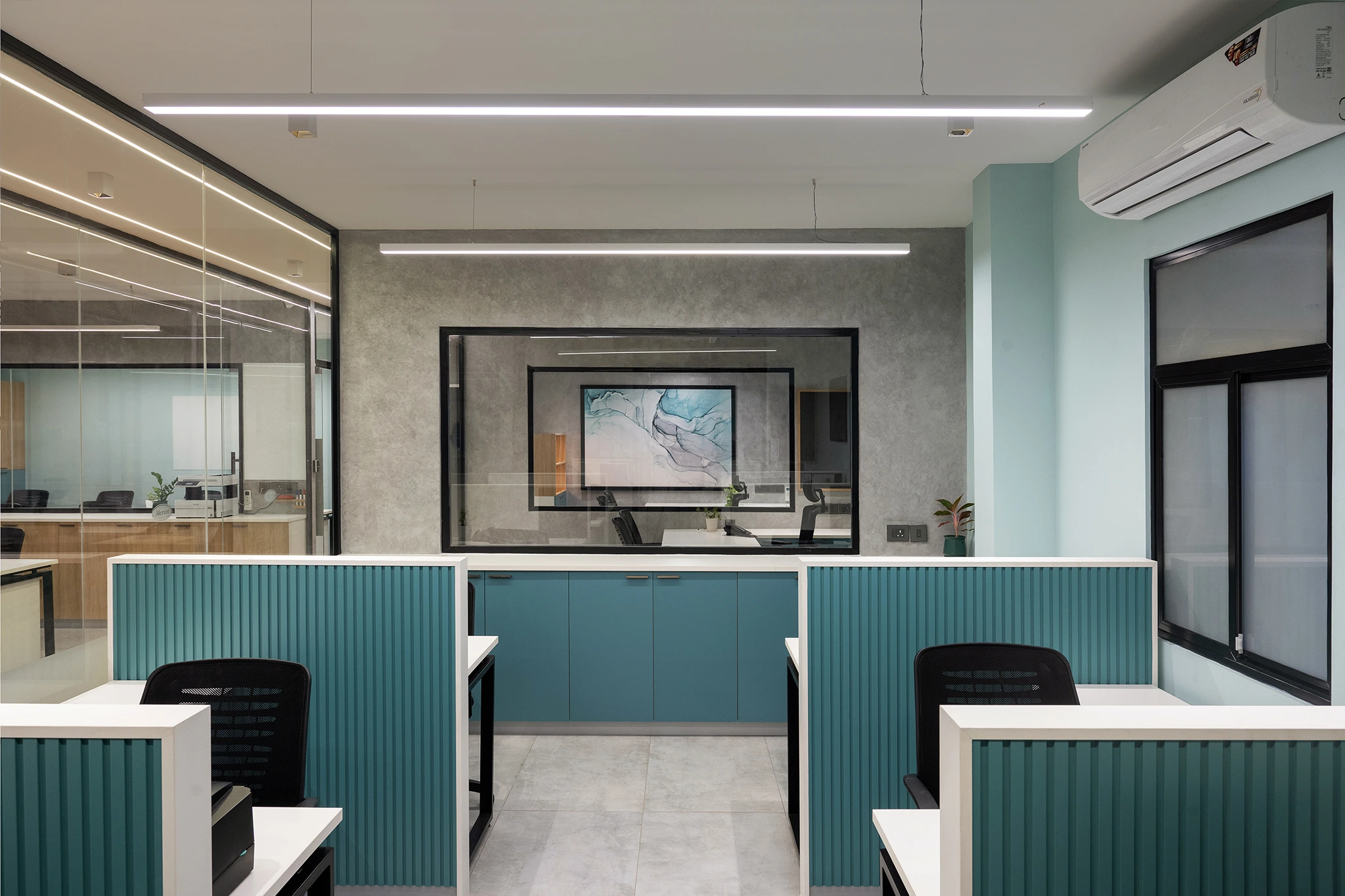 Office interior design in dubai