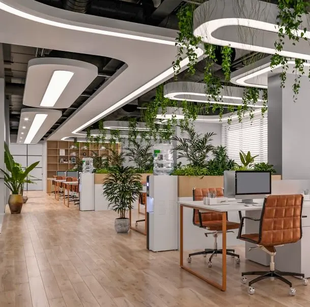 green office interior design