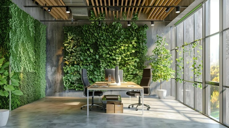 green office interior design