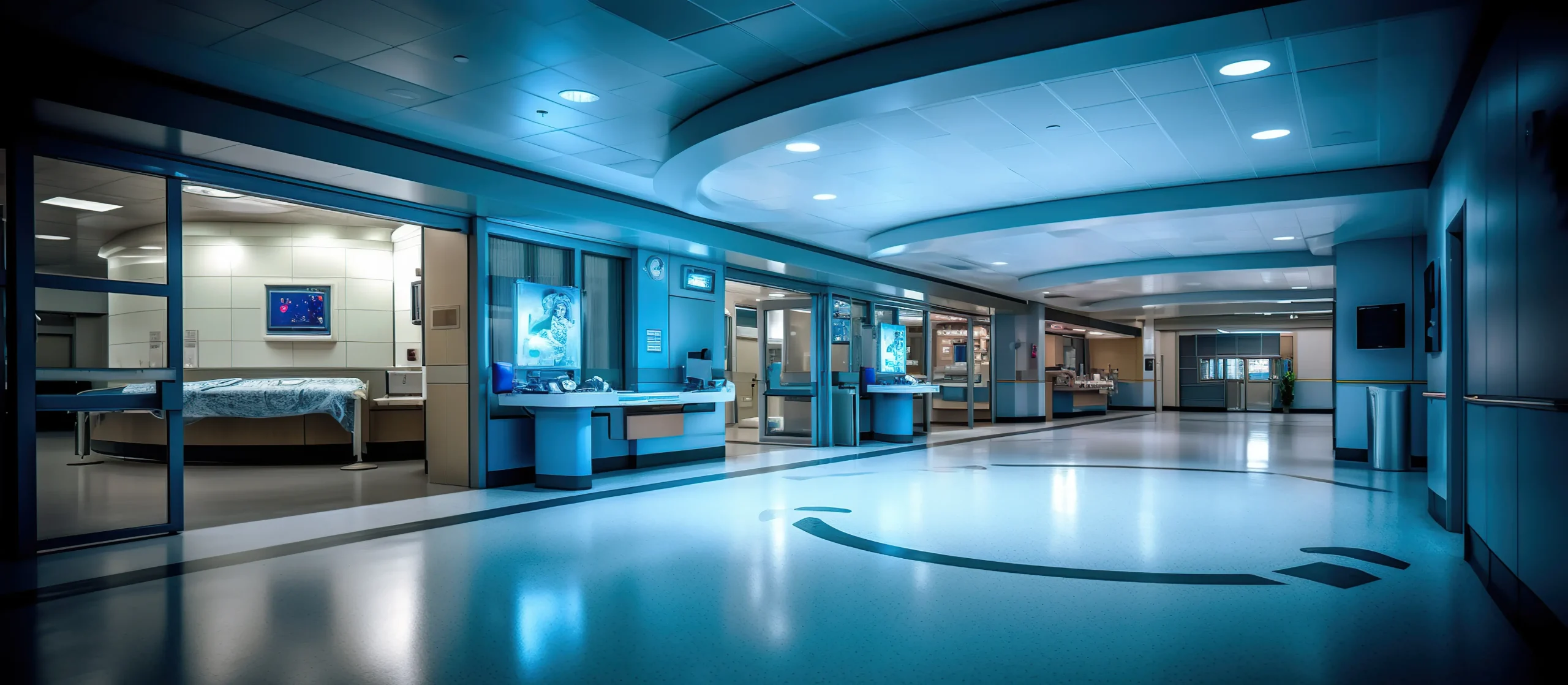 Modern hospital interior design trends
