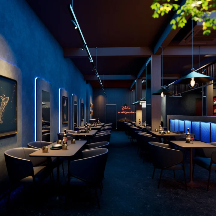 blue whale - lounge