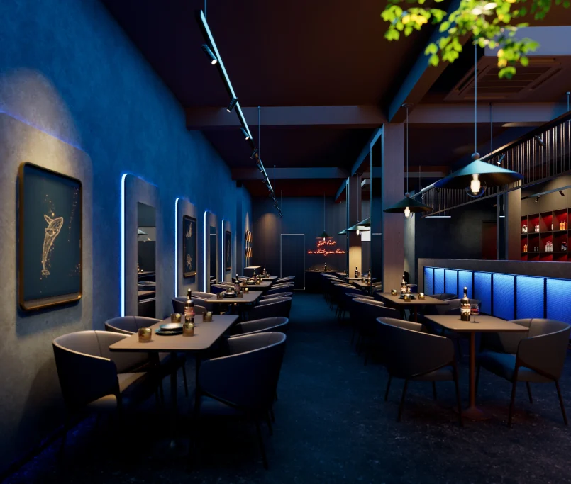 blue whale - lounge
