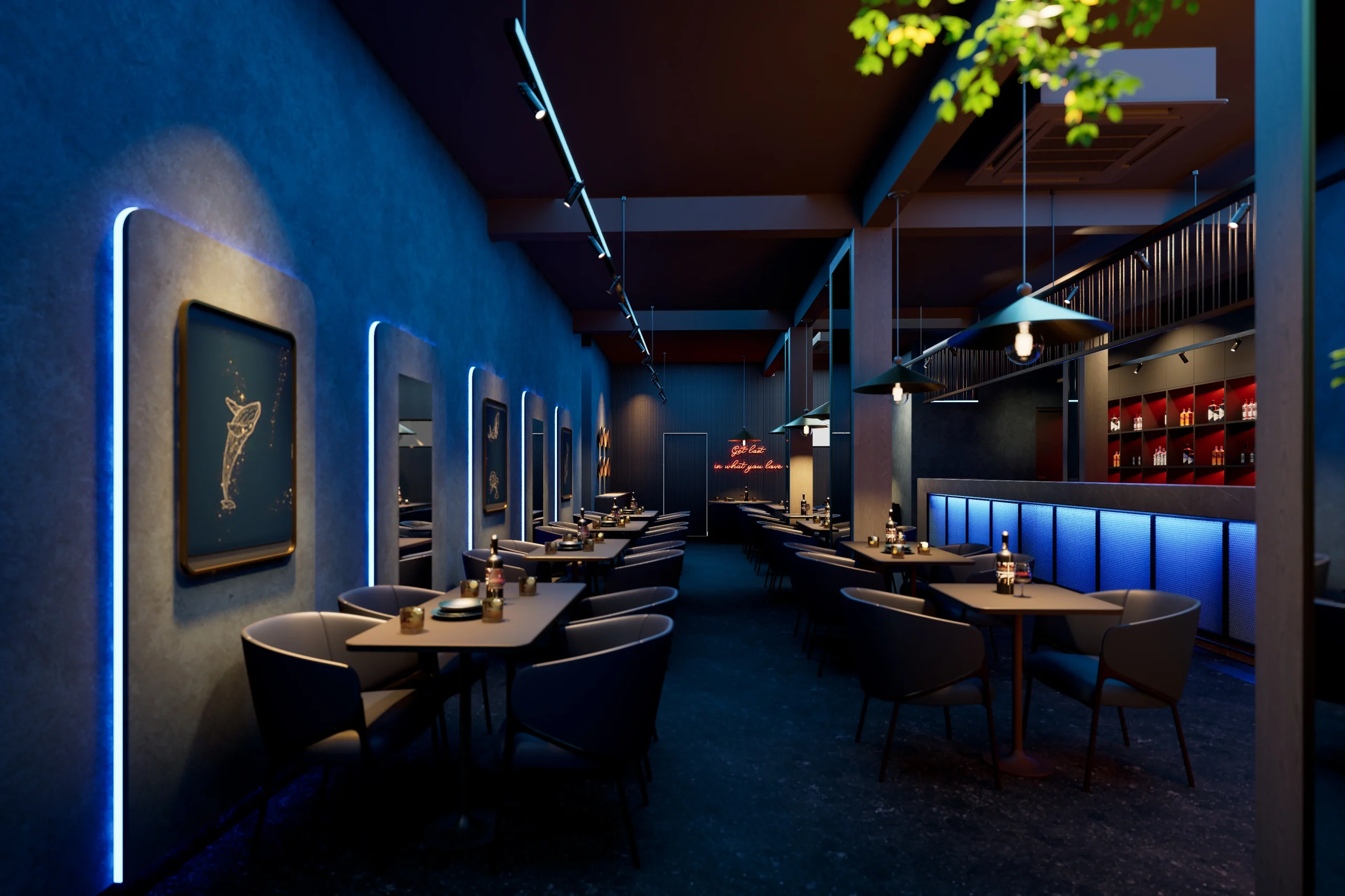 blue whale - lounge