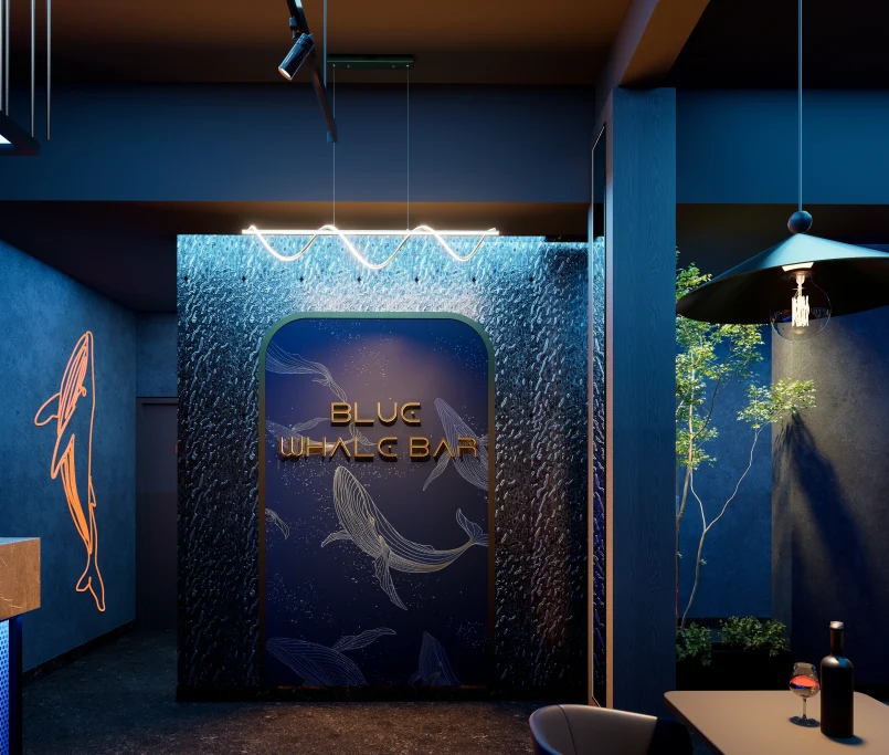 blue whale - lounge