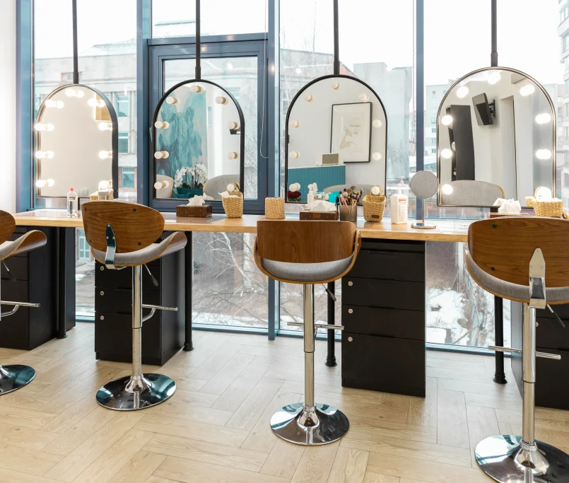 salon interior designing