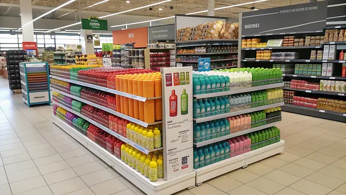 super market interior designing