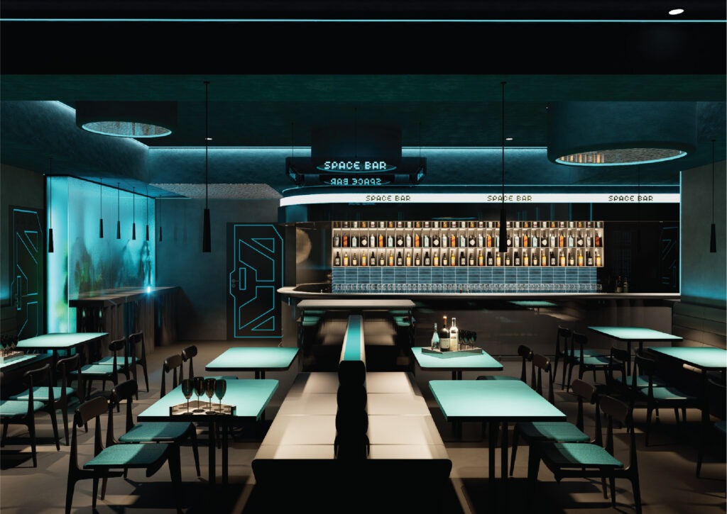 Premium Restobar Interior Design | Spacebar Hospitality Concept