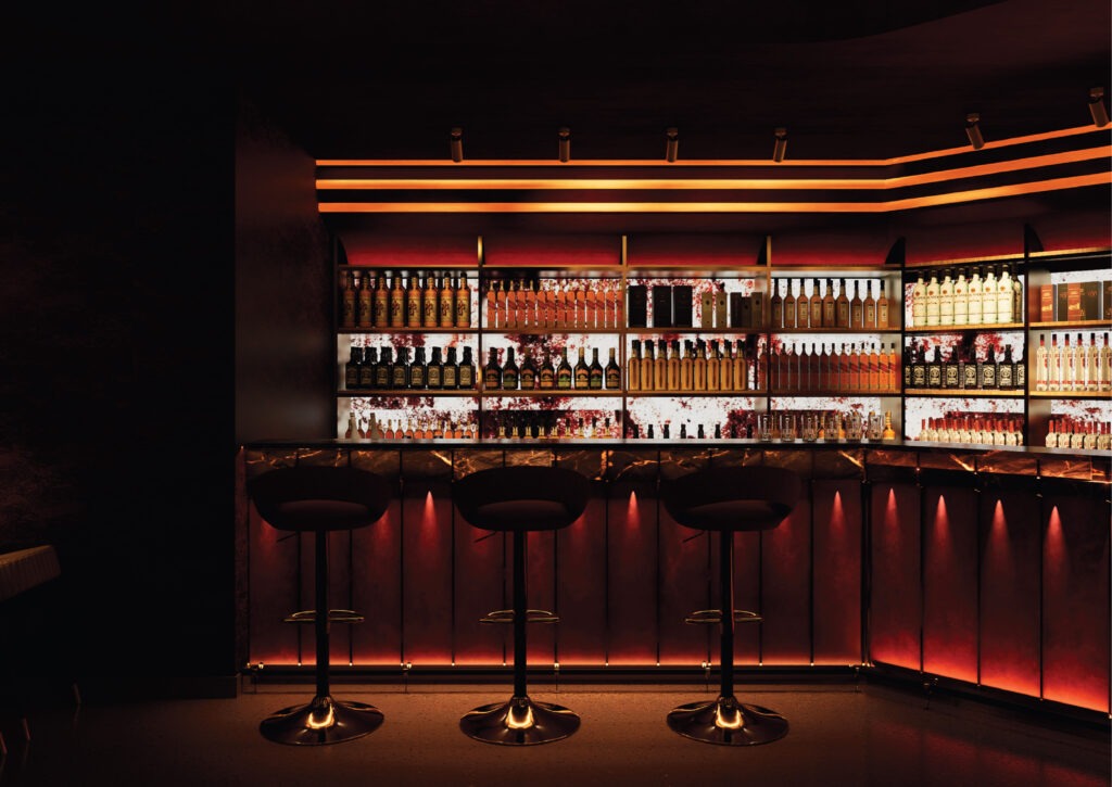 Luxury Bar Interior Design | Redlion Restobar Interiors