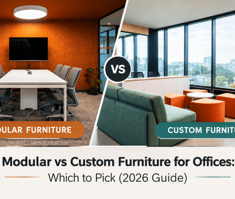 Modular vs Custom Furniture for Offices