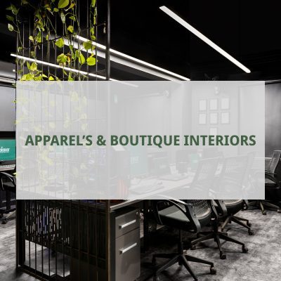 Apparel’s & Boutique Interiors